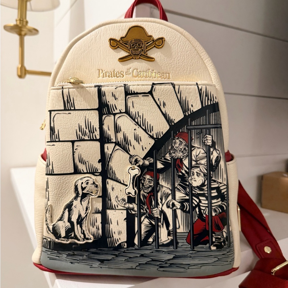 NWT Rare Pirates of the Caribbean Loungefly Backpack